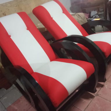 sillones tapizados, de Suiza y de calamina - Img 120709457