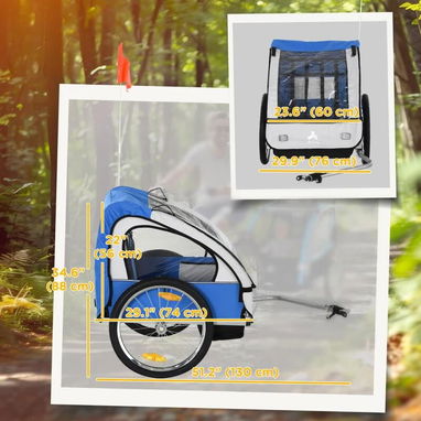 Remolque para bicicleta infantil - Img 122084573