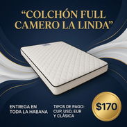Colchón full Camero - Img 55539296
