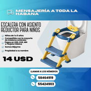🔥 ESCALERA CON ASIENTO REDUCTOR DE INODORO INFANTIL 🔥 💲 Precio: 14 USD - Img 54800100