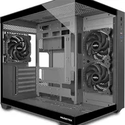MUSETEX Caja ATX Gaming 📦 Nueva 🖥️ ATX | vidrio templado 270° 🌬️ 3 ventiladores 120mm - Img 55884337