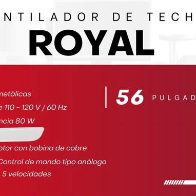 Ventilador de techo mes de garantía 80 usd Transporte incluido en la habana - Img 120948036