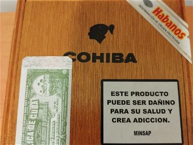 Tabaco Cohíba Robusto (caja sellada) - Img 67656815