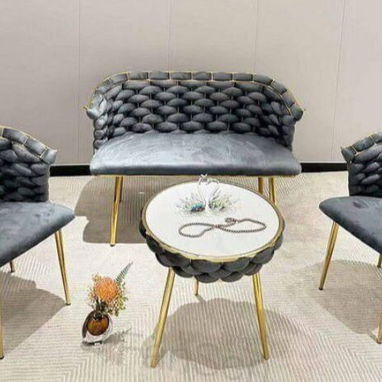 Silla colgante disponible dos colores ... sofacama...sofa en L empacado al vacío juego de terrasa - Img 121346893