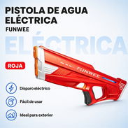 Pistola de Agua Eléctrica para Niños y Adultos – Roja - Img 56963142