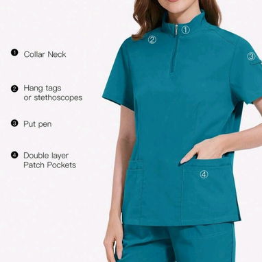 UNIFORMES MÉDICOS PARA MUJER / SCRUBS / TAMBIÉN PELUQUERÍA | LÍNEA PREMIUM - 3/3