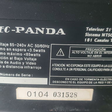 TV Atec-Panda sin funcionar! - 2/2