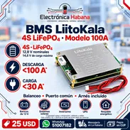 BMS LiitoKala 4S LiFePO4 – Modelo 100A con Balanceo - Img 57421530