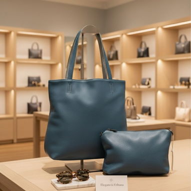 CARTERA GRANDE DE MUJER DOBLES TRAÍDA DE EUROPA - Img 111588526