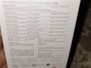 Xiaomi miband 8 sellada! - Img 63220618