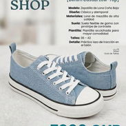 Denim casual low-top - Img 55622355