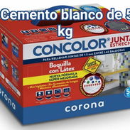 Cemento blanco de 5kg, importado - Img 55856602