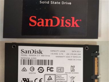 SSD SanDisk 120gb 6500 llamar al 55653388 - Img main-image-45794967