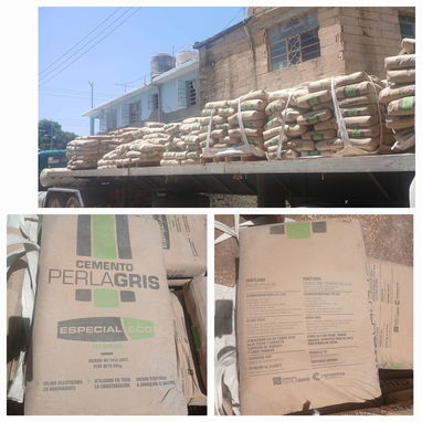 Cemento perlagris p350, cementoTBV P400, tanques de agua plástico, cintillos metálicos, bloques de cristal  disponible - 3/5