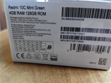 Xiaomi Redmi 10c,4gb/128gb, NUEVO, en  caja - Img 65357934