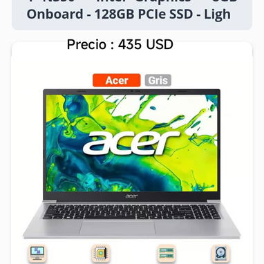 Laptops nuevas en su caja 📦, Primera mano 🫱 - Img 127571351