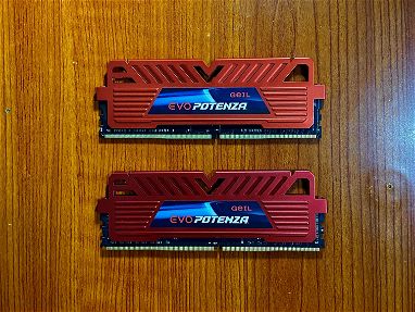 Set 2 Memorias RAM Geil Evo Potenza DDR4 2133MHz PC4-17000 8GB CL15 - Img main-image-45456404
