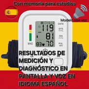 Tensiómetro digital c voz y memoria/efigmomanometro - Img 49894456