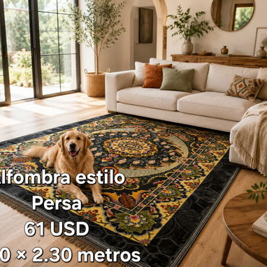 🔖Alfombras decorativas para salas y habitaciones - 6/10