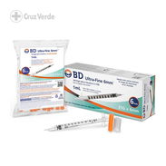 JERINGUILLAS PARA INSULINA 10 UNIDADES AGUJA EXTRA FINA 1ml - Img 56788363