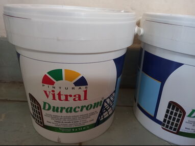 Esmalte Duracrom Blanco 4L original sellado  envace plástico - Img main-image