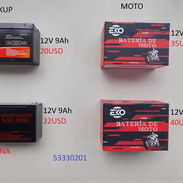 BATERÍA 12V 9Ah NUEEVASSS PARA MOTO Y BACKUP 53330201 ..LA HABANA - Img 55242410
