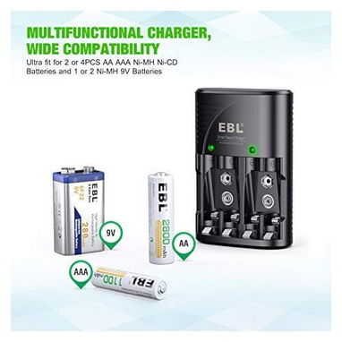 Venta de pilas recargables y cargador para las pilas - Img 117861663