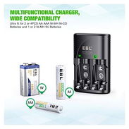 Cargador de Pilas o Baterias rápido inteligente EBL* - Img 55167771