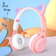 Audifonos inalámbricos cascos de orejas de gato. - Img 57896618