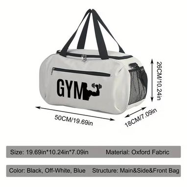 Bolsa Deportiva de Gimnasio – Gran Capacidad ( Negro ) 35 usd - 3/6