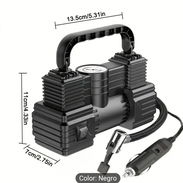 Inflador de Neumáticos Portátil 12V 250PSI y Compresor de Aire, Bomba Digital Automática para Coches, Bicicletas, Bicicl - Img 55857296