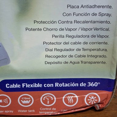 Plancha de Ropa. Nueva a Estrenar. Calidad y Eficiencia Grantizadas - 2/2