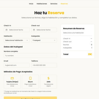 Pagina Web + Sistema para Hostales - Img 127691856