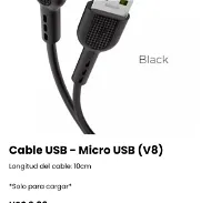 Cable USB - Micro USB (V8) nuevo - Img 45832415