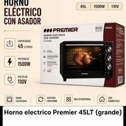horno eléctrico premier de 45 litros. estamos en 10 de octubre tenemos mensajería - Img 56458906