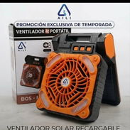 Ventilador recargable con panel solar - Img 55752254