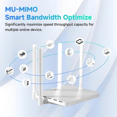 Router Sellados EN CAJA DBIT GIGABIT DUAL BAND 5GHz:800/Mbps (802.11ac) 2.4GHz:300/Mbps WAN + 4× Lan/1GB #63142460 - Img 114965892