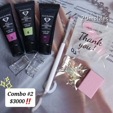 Combos de polygel - 3/4