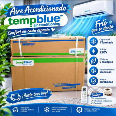 Split una tonelada ❄️ Marca Milexus y Tempblue 🛡️ Garantía 3 meses 🛺 Mensajería gratis - 3/3