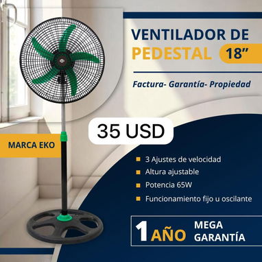 Ventiladores de pared, mesa y pedestal. - Img 102311518
