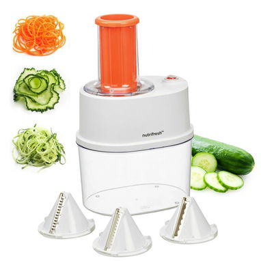 Cortador de verduras en espiral NUTRIFRESH, nuevo. 220 v - Img 121887004