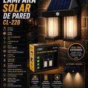 ☀️ SEGUIMOS ☀️ CON OFERTAS ☀️ SOLARES ☀️ LAMPARA SOLAR DE PARED CL-228. MENSAJERÍA CON FACTURA. 📲 54833699 - Img 55810830