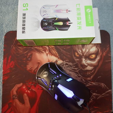🖱️Mouse RGB de cable y 🖱️Mouse inalámbrico 1 Hora - Img 123412816