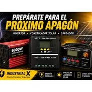 Inversor 6000/4000 watts/ Controlador Solar 100A (12V-48V)/ Cargador 20A/30A Inteligente LifePO4/Plomo/AGM/GEL - Img 55047645