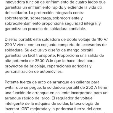 Planta de soldar inverter 110 y 220 volt - Img 116628871