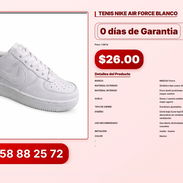 TENIS NIKE AIR FORCE BLANCO VPT#-0246 - Img 56830176