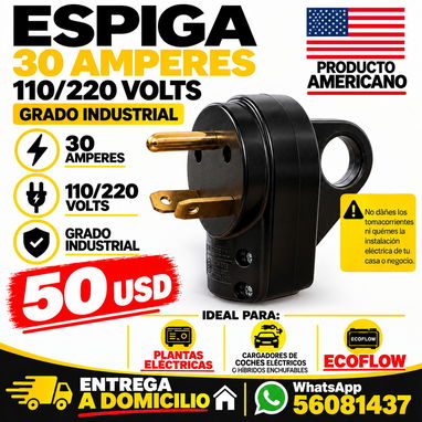 Espigas 30/50 Ampere de grado industrial - 2/7