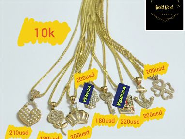 Gargantillas y cadenas originales de oro 10k, 14k y 18k - Img main-image