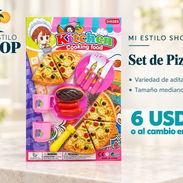Set de pizzas para niñas mediano - Img 58193039