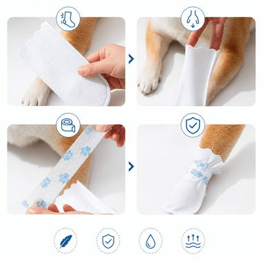 Botas Sanitarias Desechables para Mascotas/ 20 piezas - 4/4